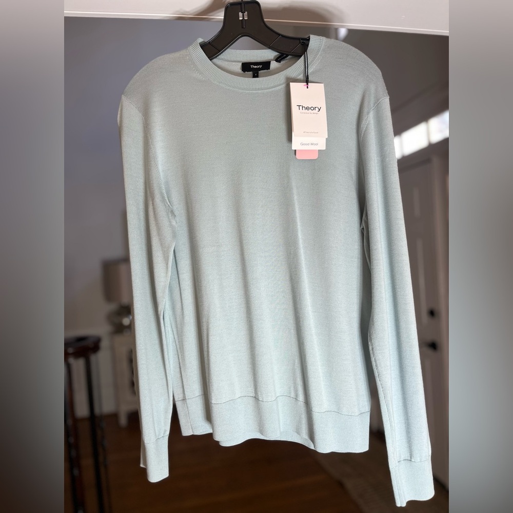 Theory Men's Stratus Merino Wool Sweater